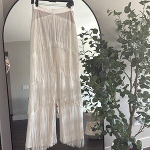 Elegant Fringe White set